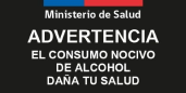 Advertencia del ministerio de salud